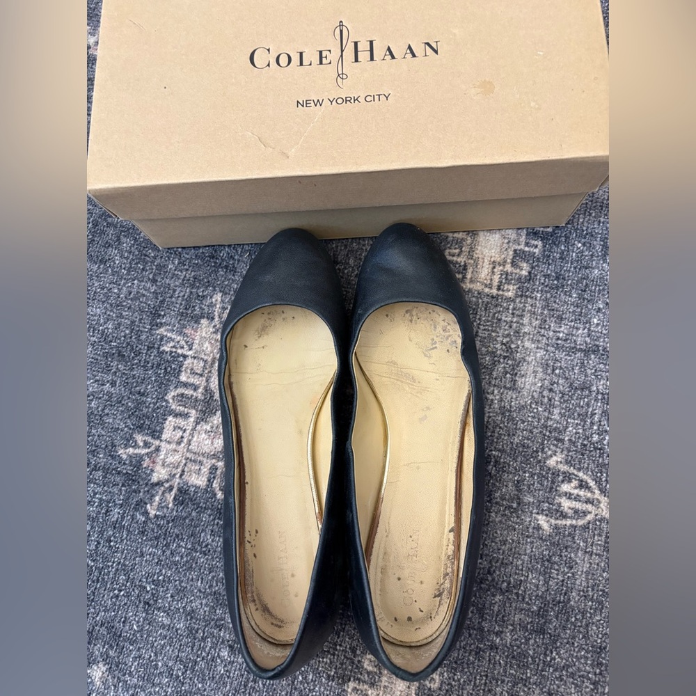 Cole Haan Women's Classic Black Loafers
